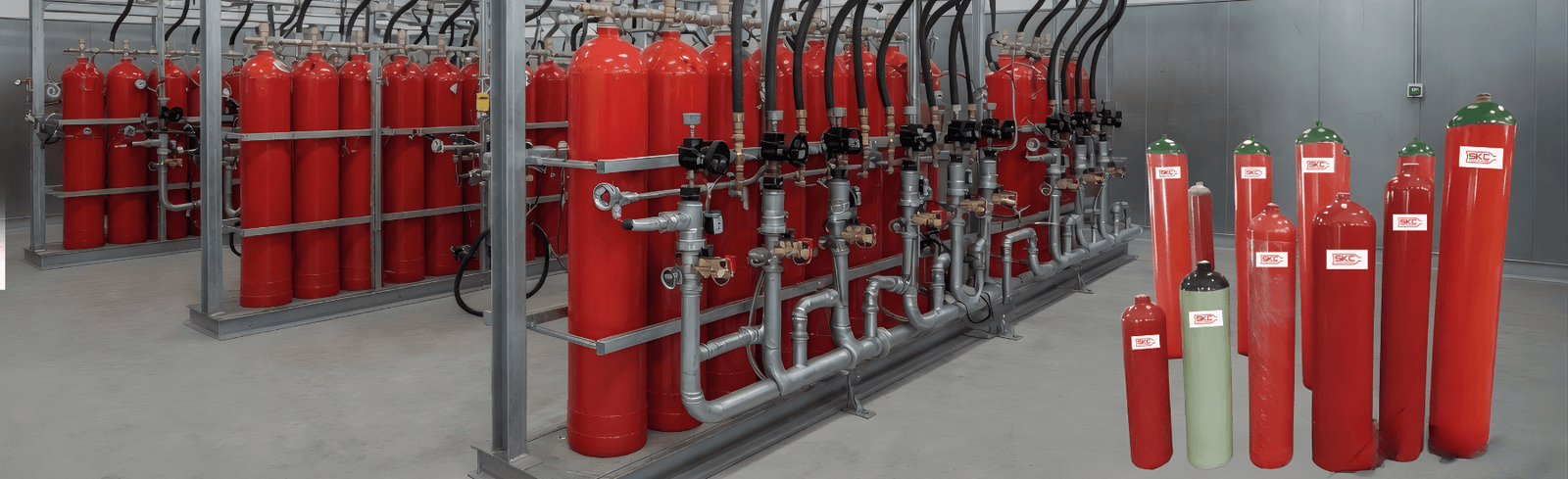 Cylinders For Fire Fighting Application